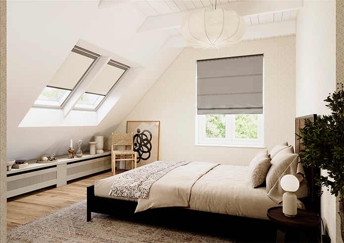 Stamford, Dove - Roman Blind - Image 7